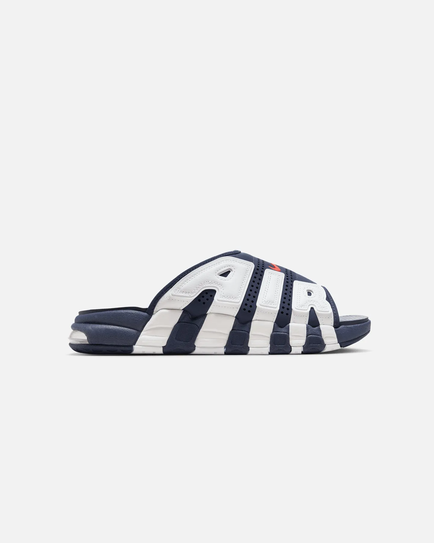 Nike Air More Uptempo Slides Midnight Navy
