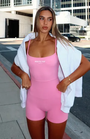 Offstage Playsuit Bubblegum