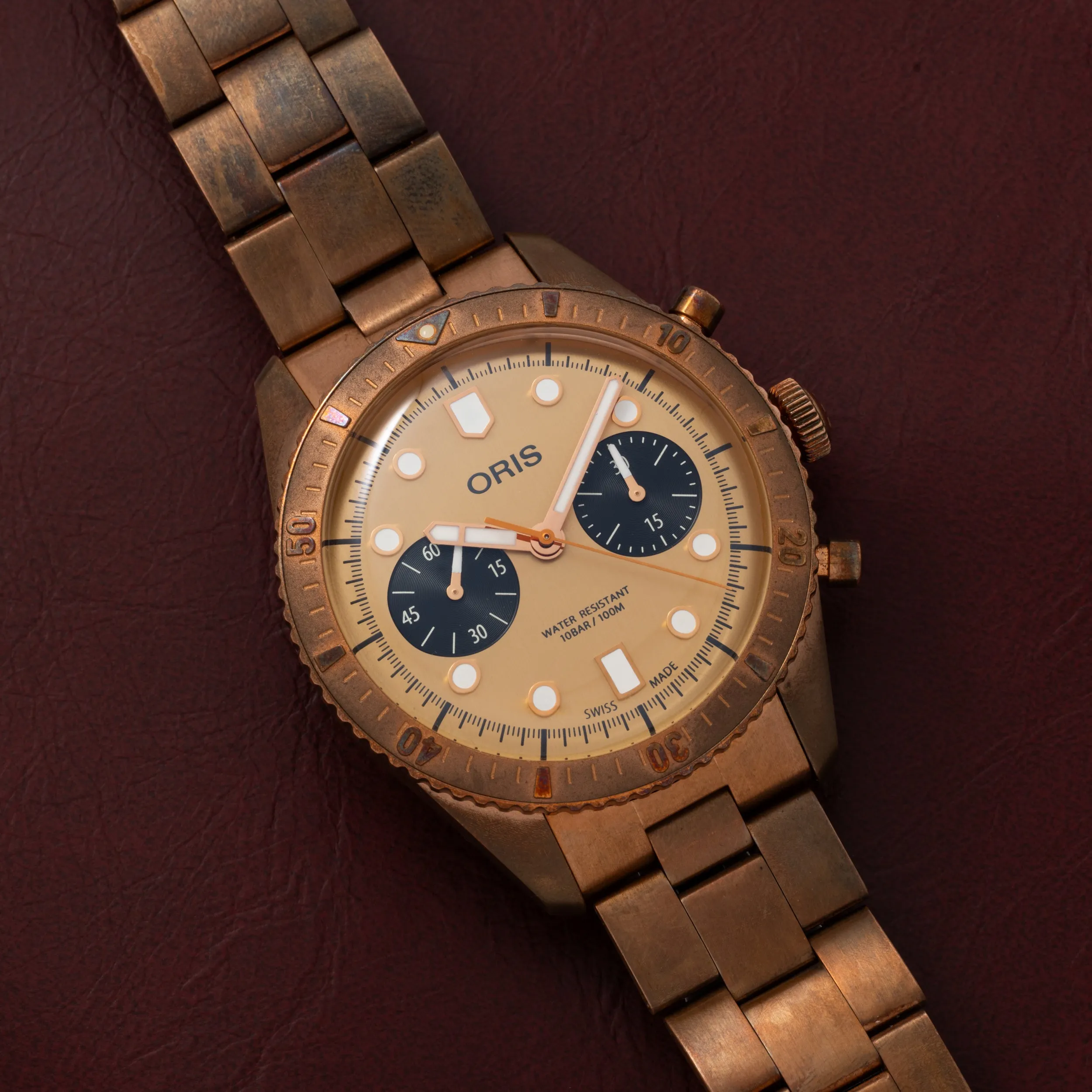 Oris Diver 65 Chronograph Holstein Edition