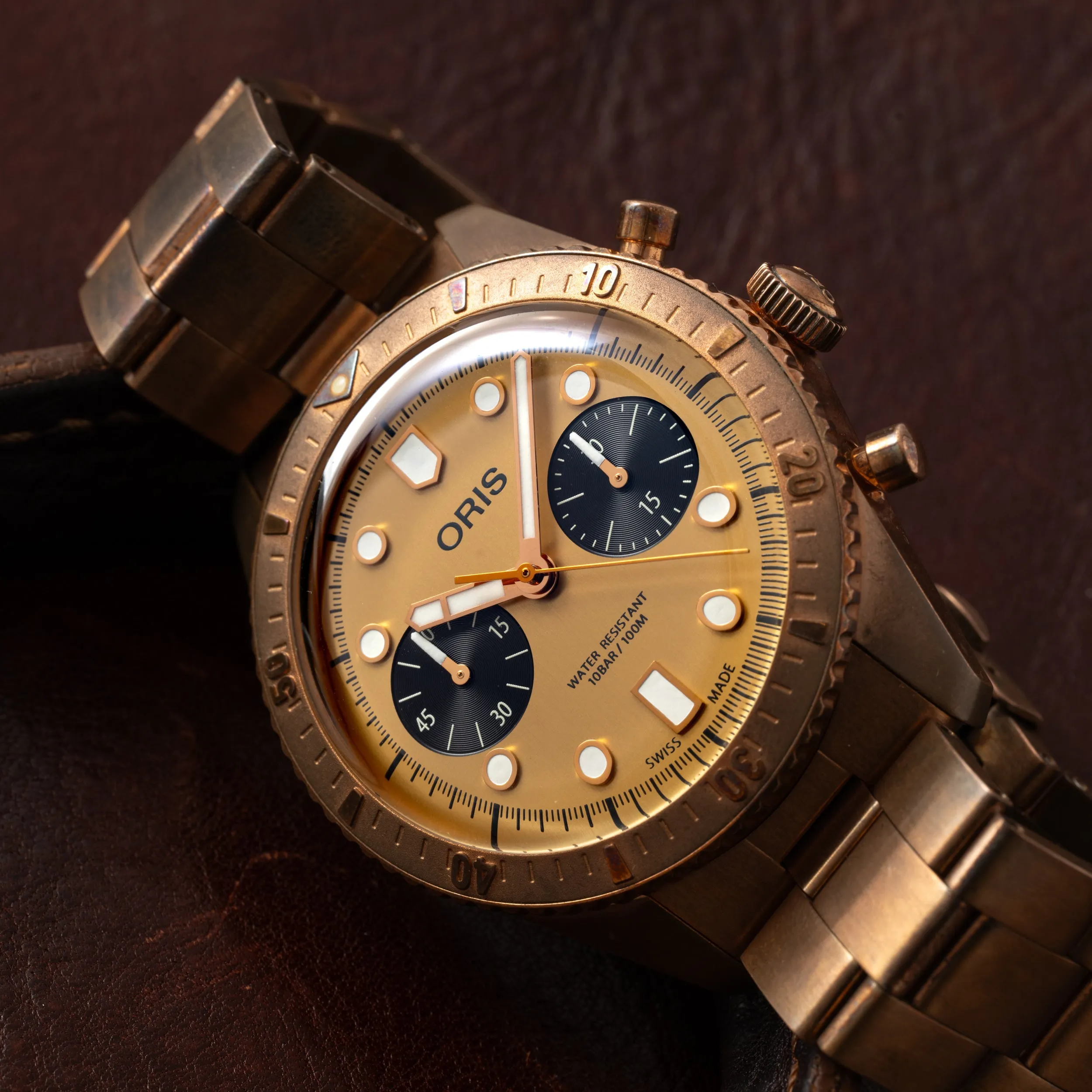 Oris Diver 65 Chronograph Holstein Edition