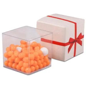 Padded Gift Cube - White