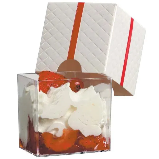 Padded Gift Cube - White