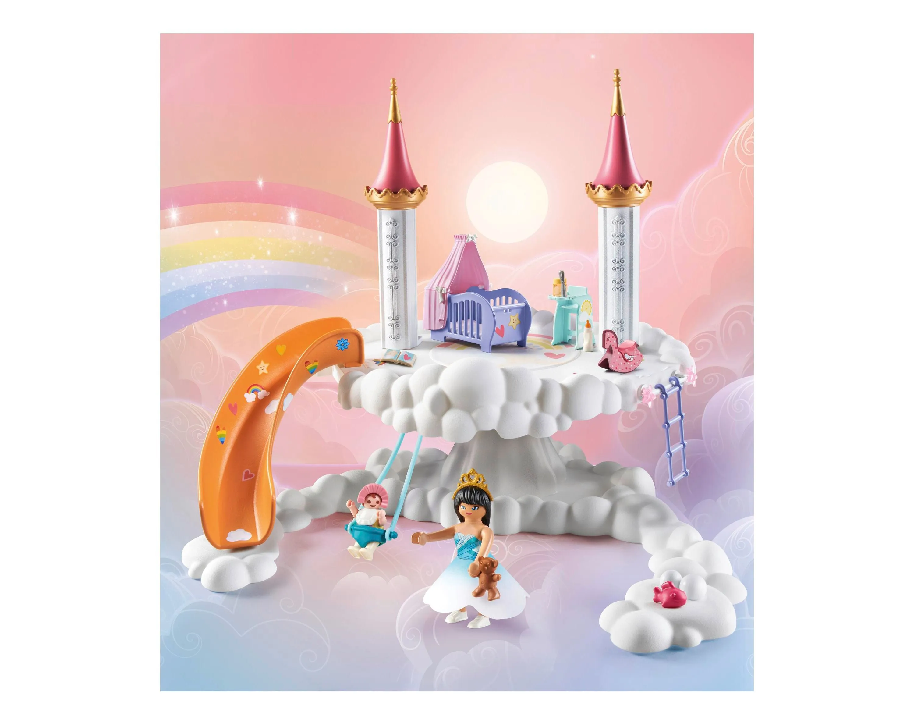 PLAYMOBIL Princess Magic Baby Room in the Clouds Playset