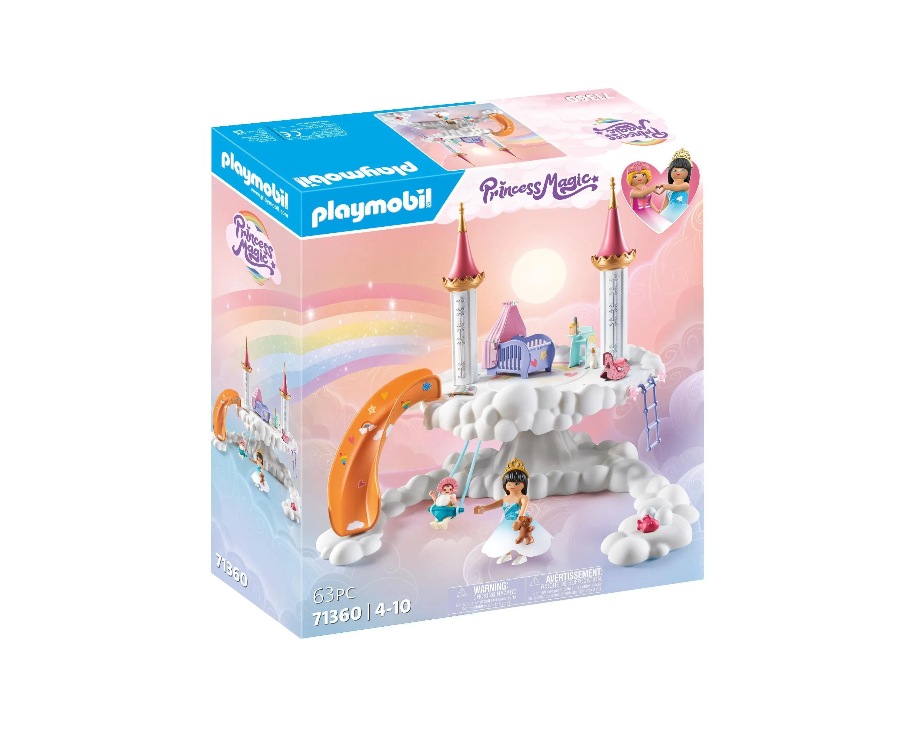 PLAYMOBIL Princess Magic Baby Room in the Clouds Playset