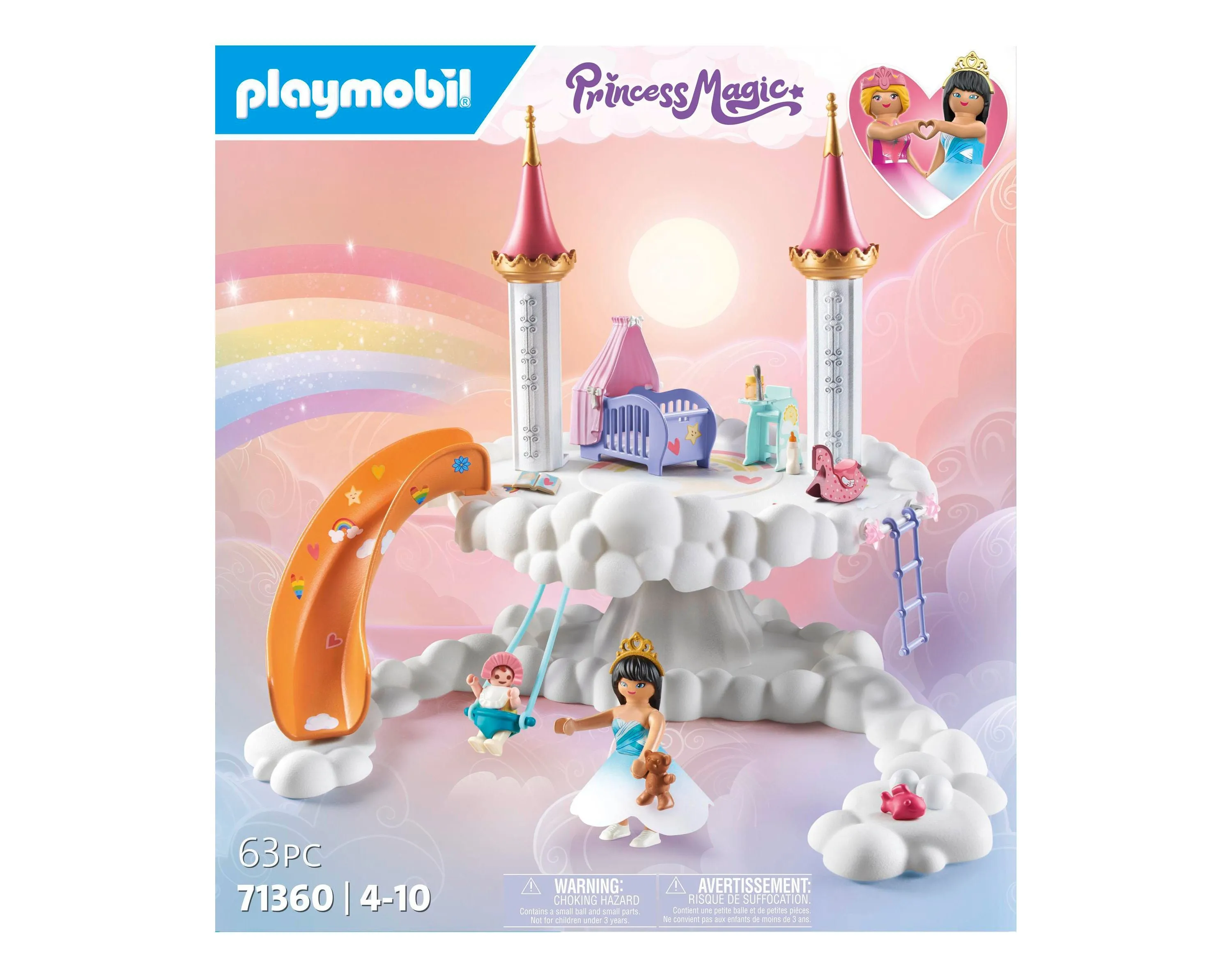 PLAYMOBIL Princess Magic Baby Room in the Clouds Playset