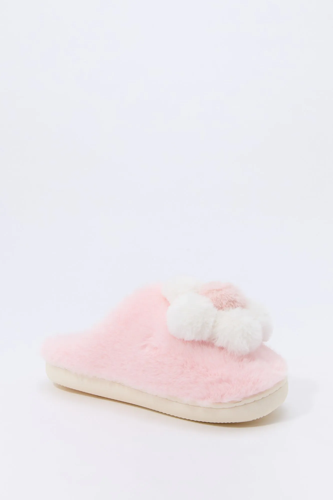 Plush Flower Slipper