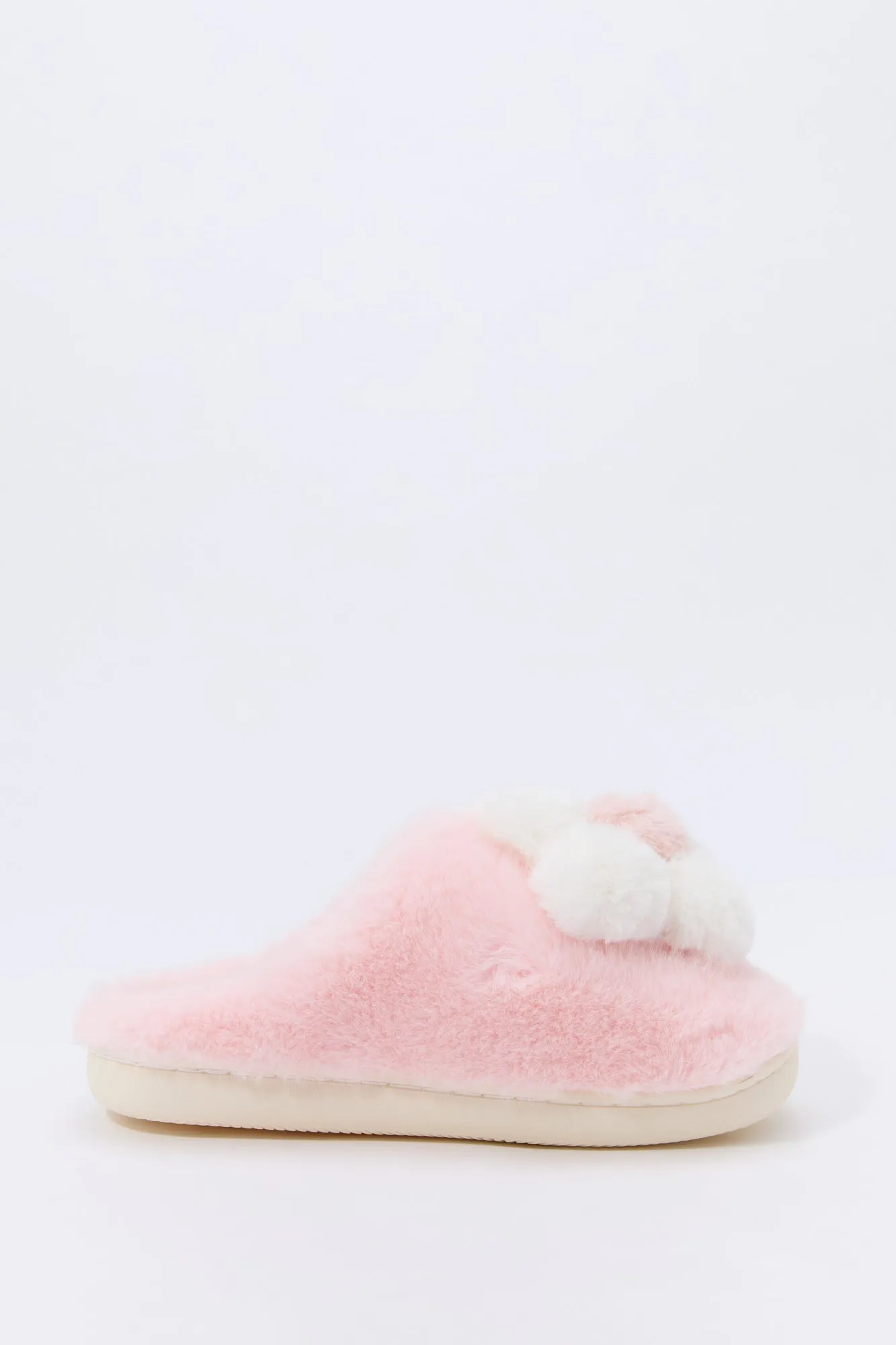 Plush Flower Slipper