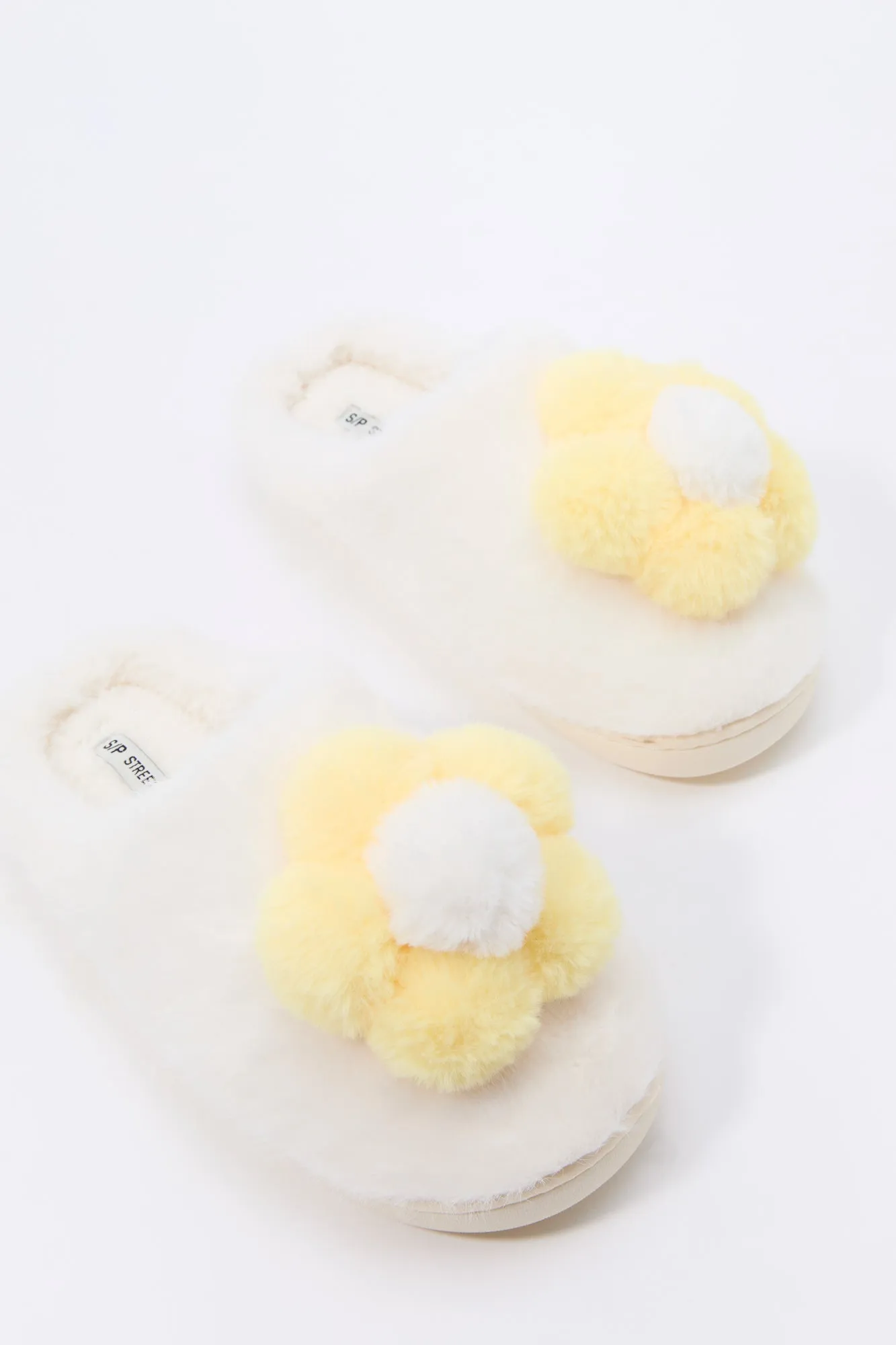 Plush Flower Slipper