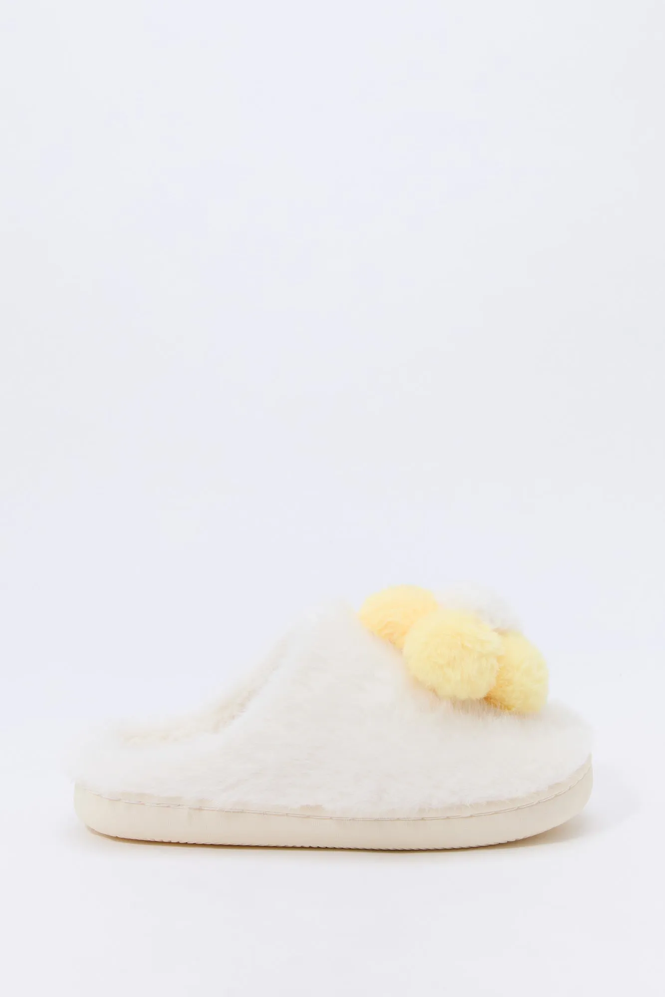 Plush Flower Slipper