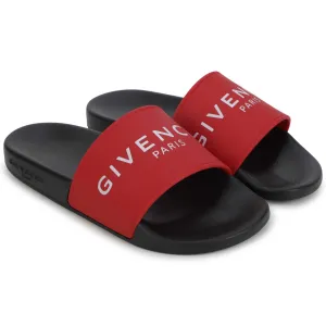Red & Black Logo Slides