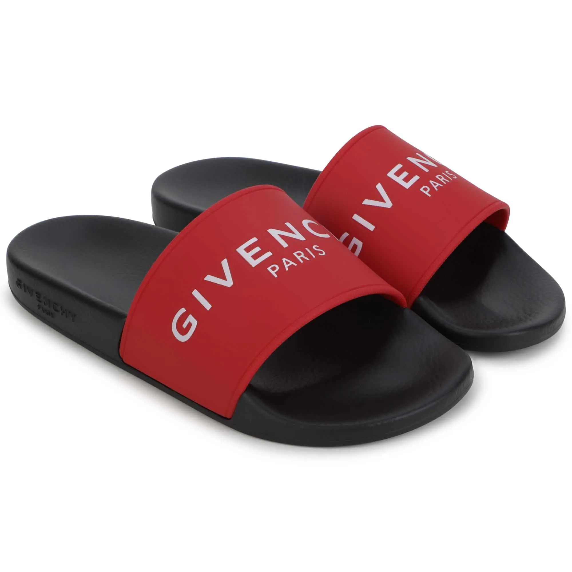 Red & Black Logo Slides