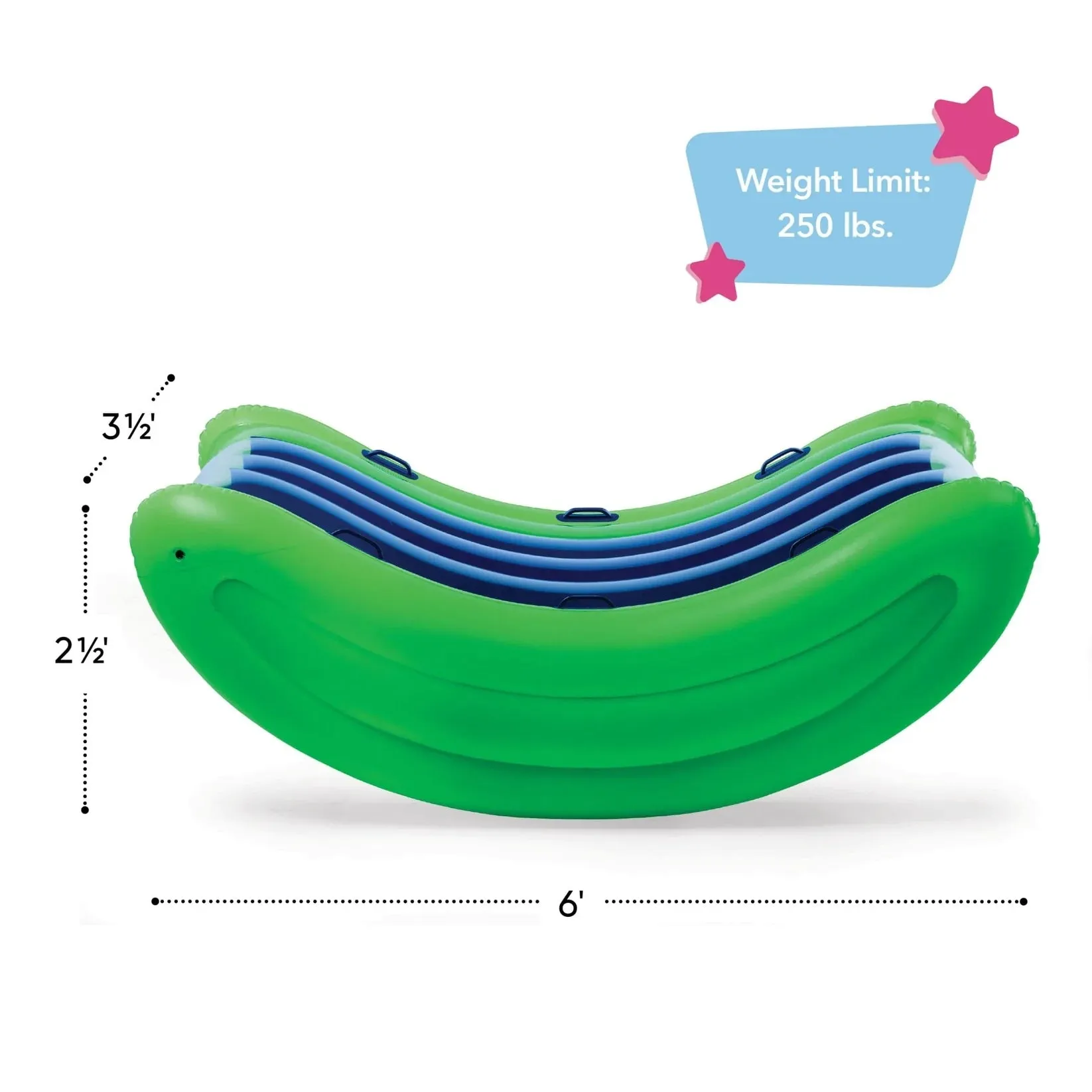 Rock With It! Giant Inflatable Curved Rocker
