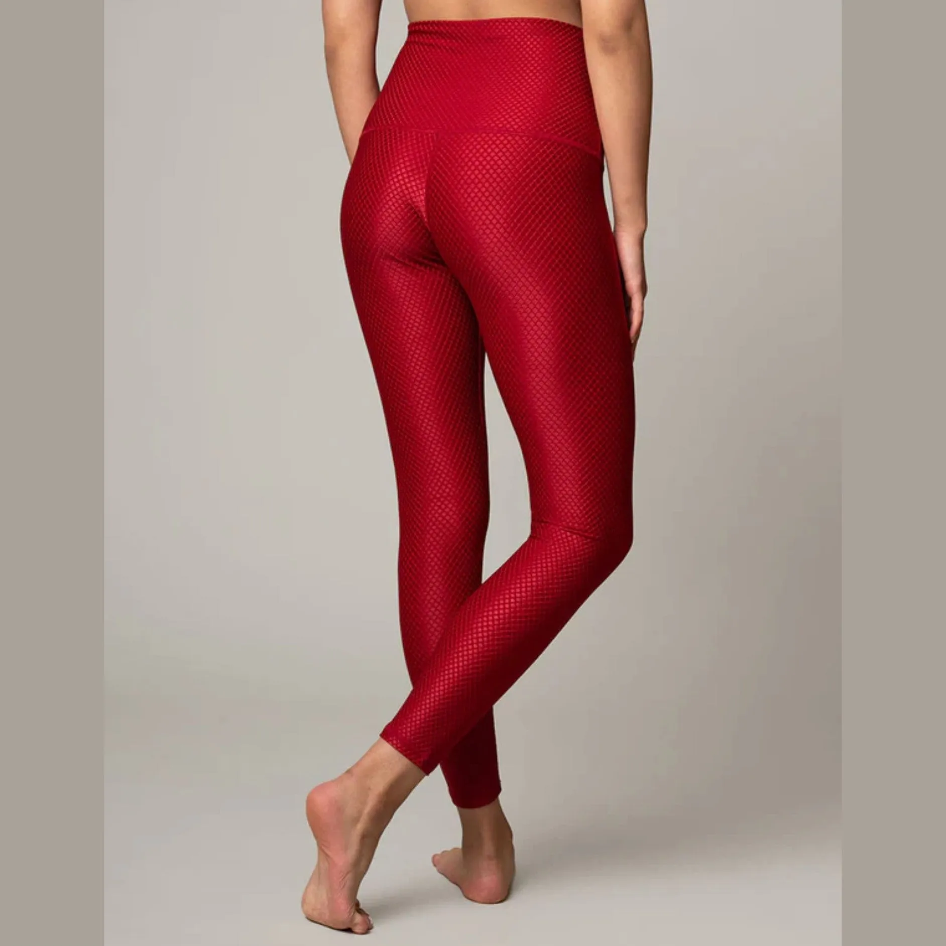 Ruby Diamonds Jacquard Legging