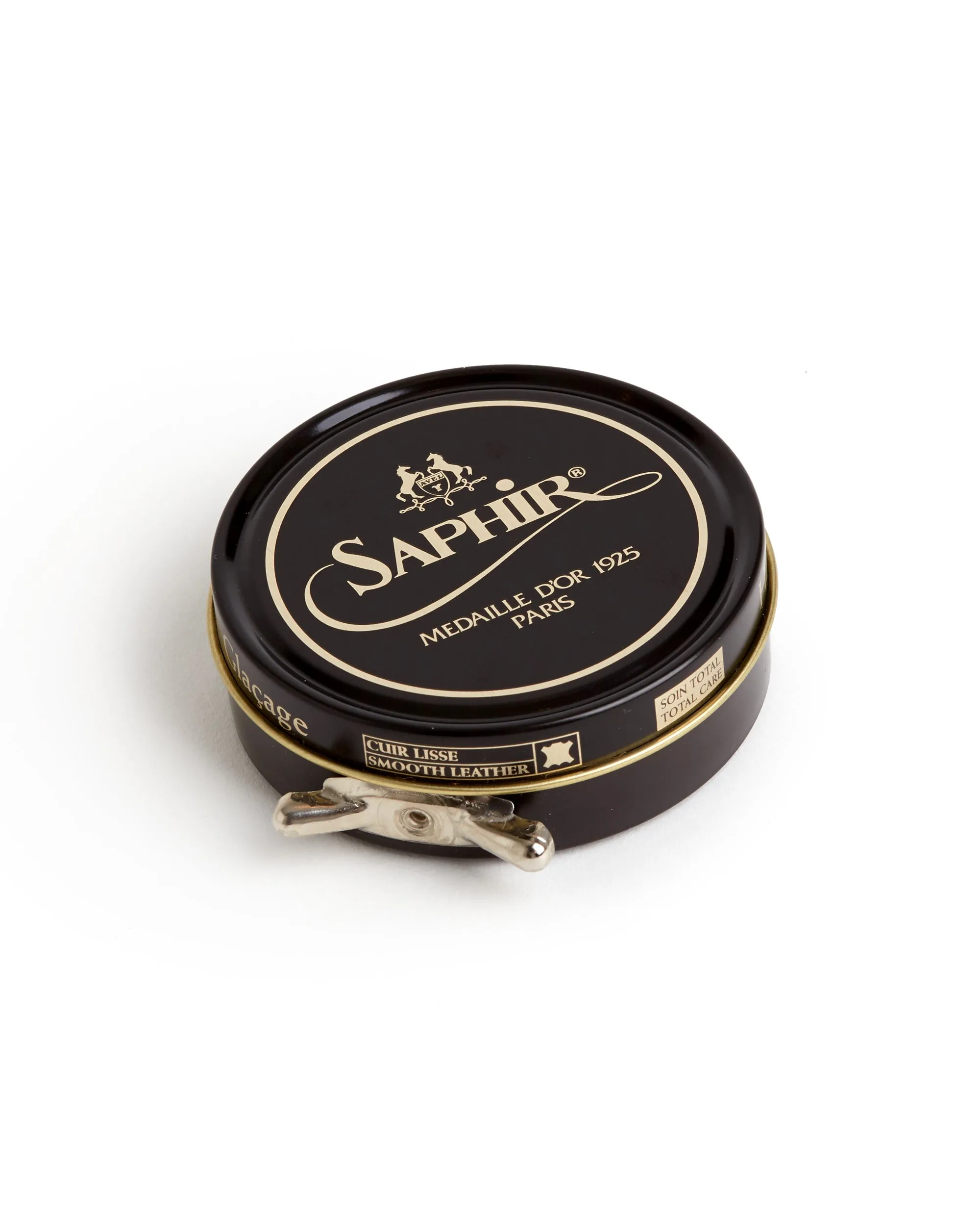 Saphir Pate De Lux Shoe Polish 50ml: 01 Black