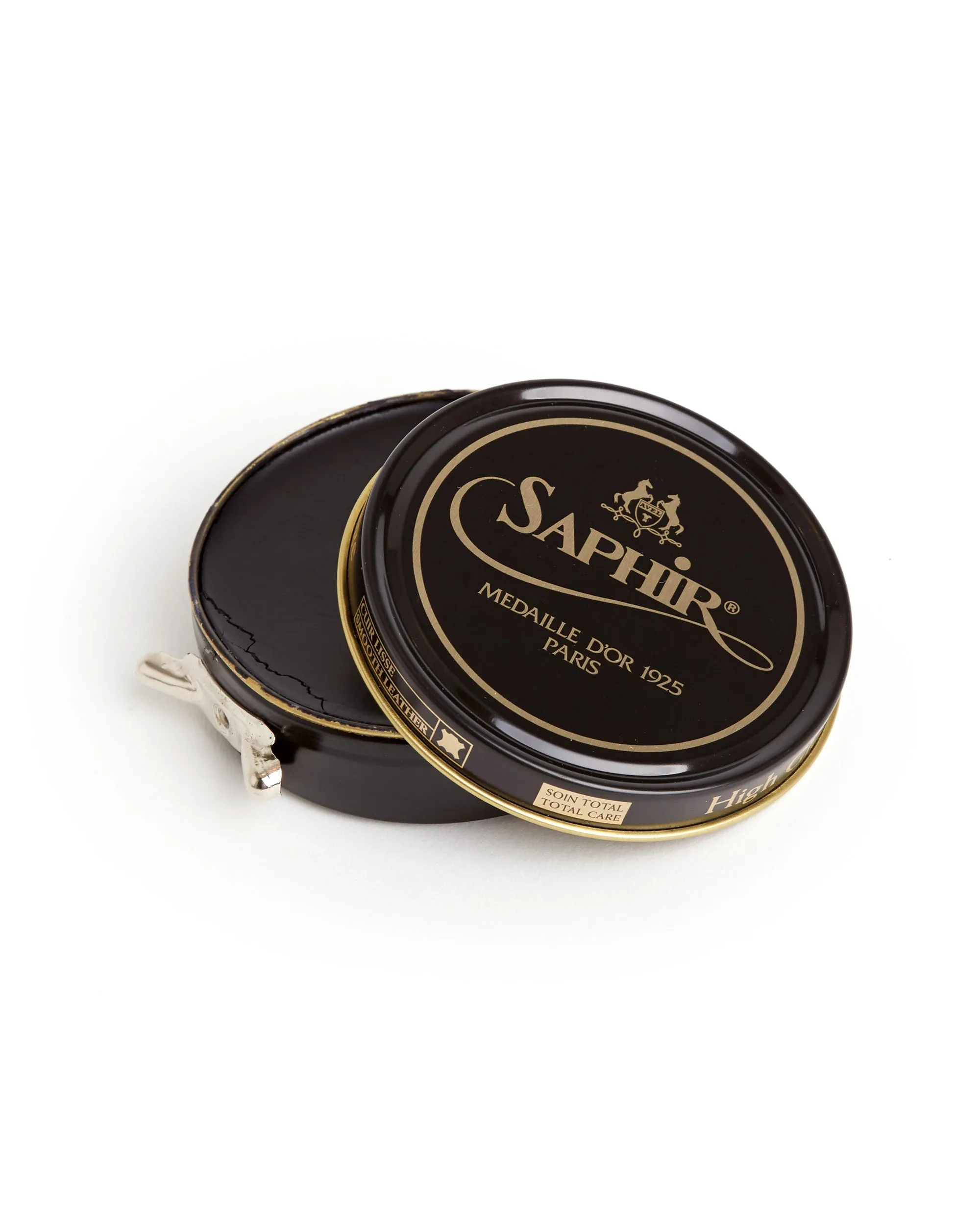Saphir Pate De Lux Shoe Polish 50ml: 01 Black