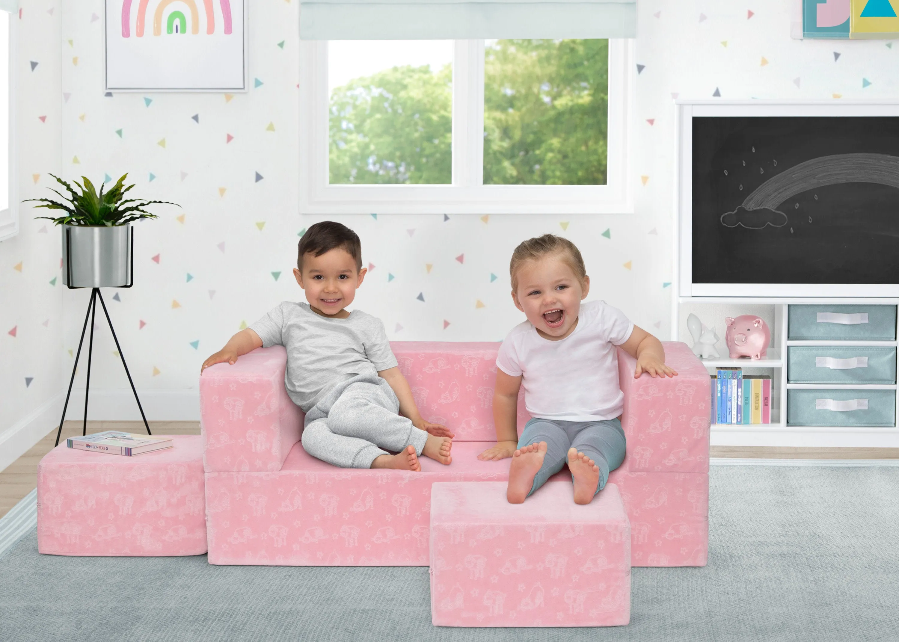 Serta Perfect Sleeper Convertible Sofa and Play Set