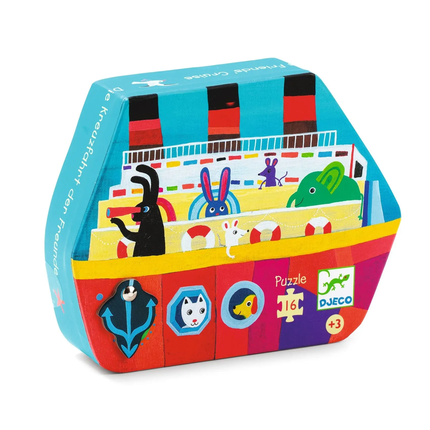 Silhouette Mini Jigsaw The Friends' Cruise 16pc