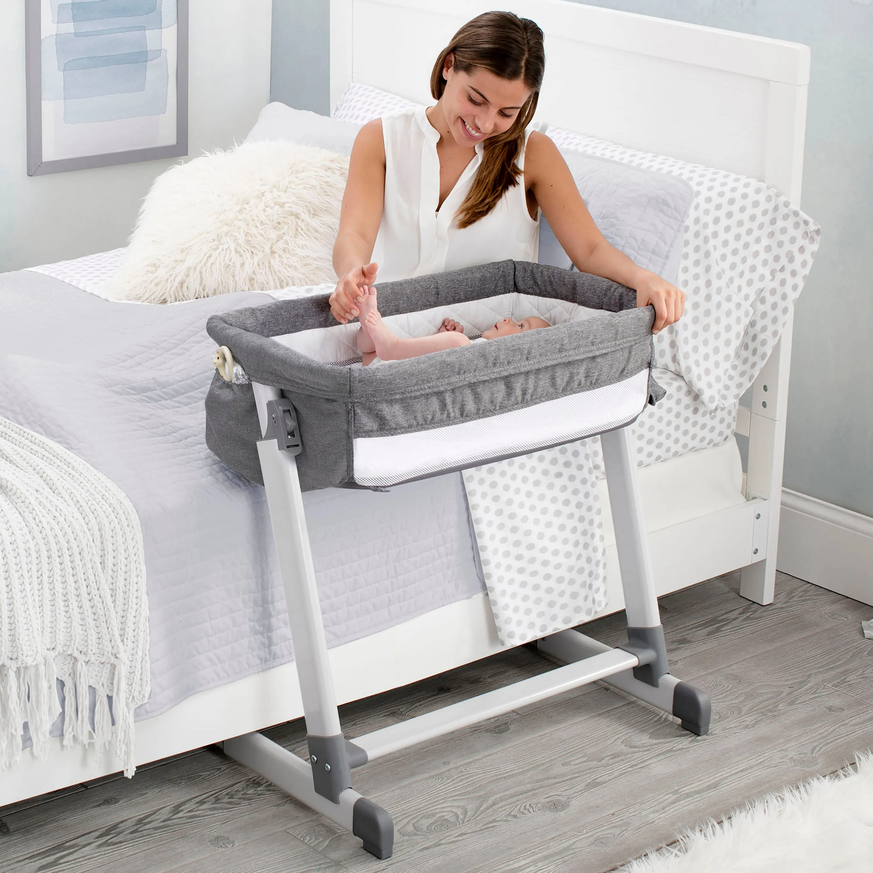 Simmons Kids® By the Bed City Sleeper Bassinet