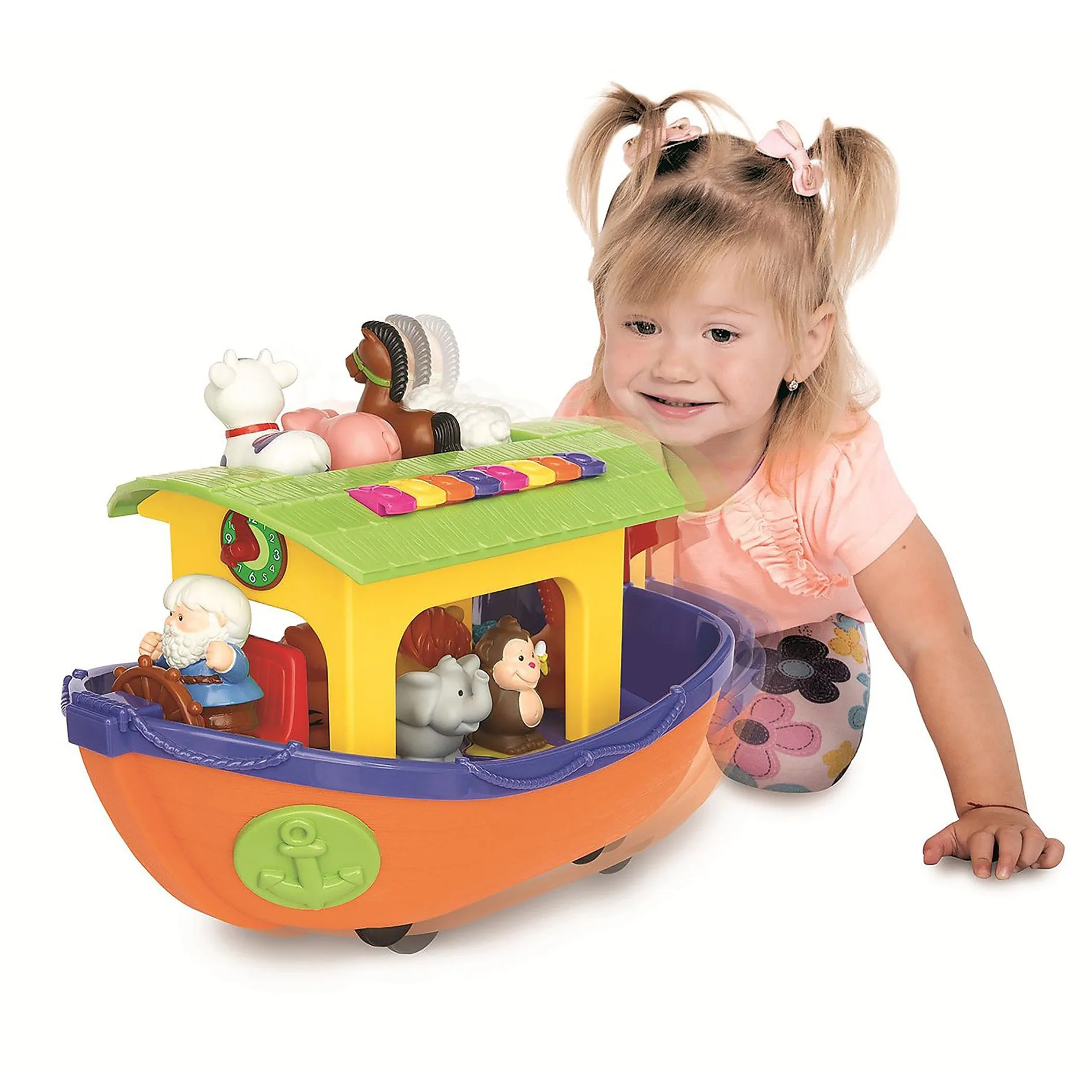 Small World Toys Noah's Ark Interactive Playset with Sounds