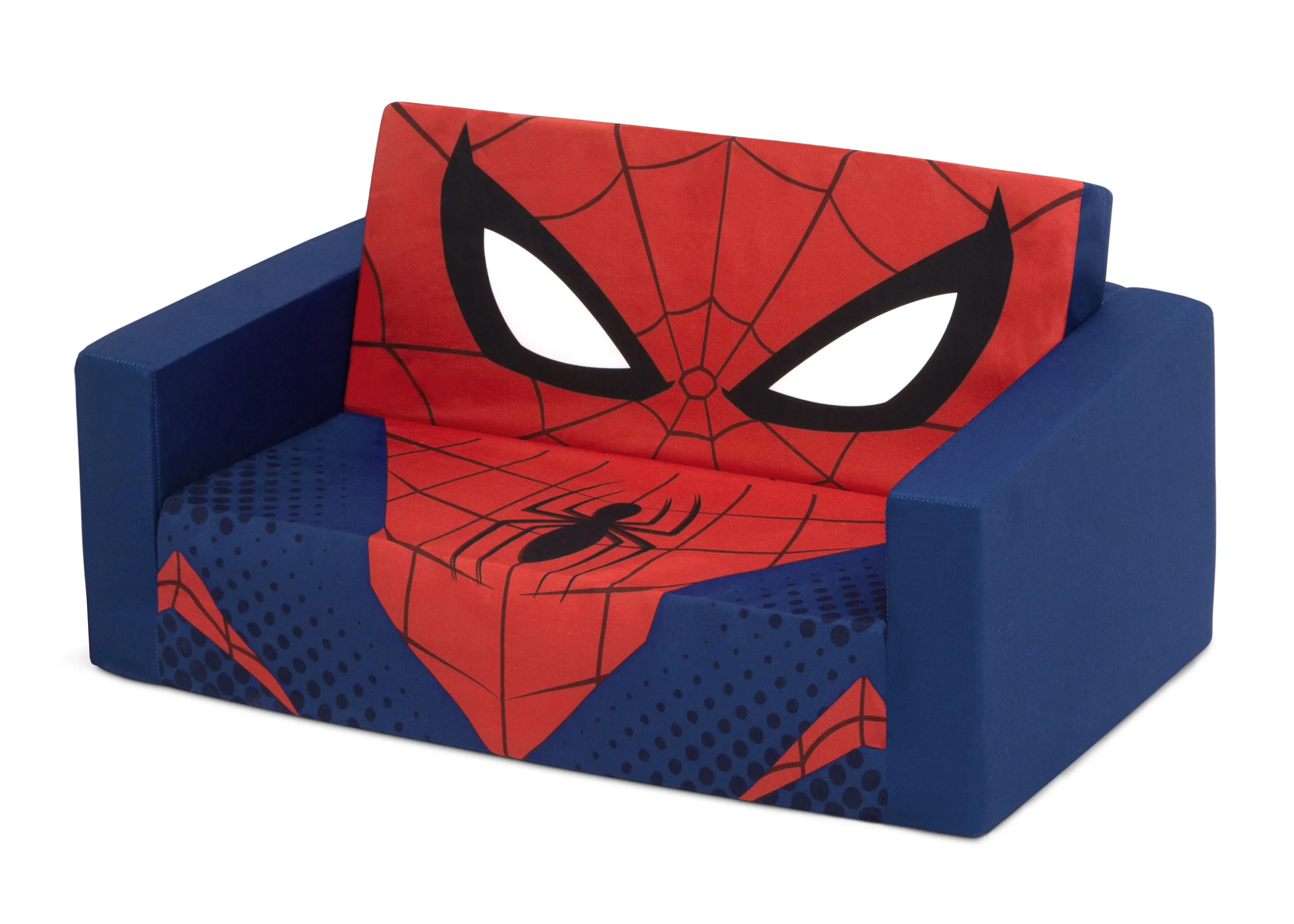 Spider-Man Cozee Flip-Out Sofa - 2-in-1 Convertible Sofa to Lounger for Kids