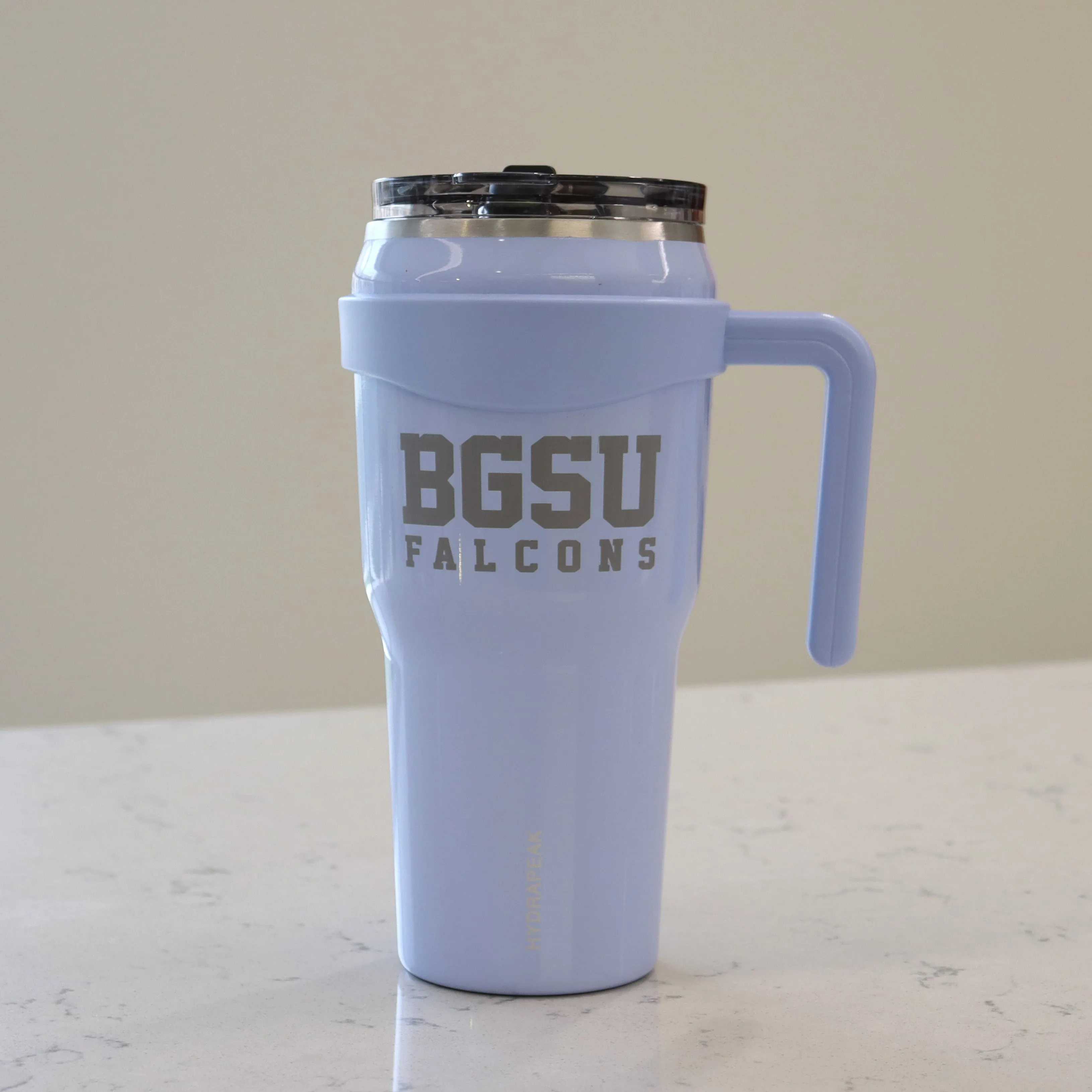 Spirit BGSU Hydrapeak 40oz Powder Blue Tumbler