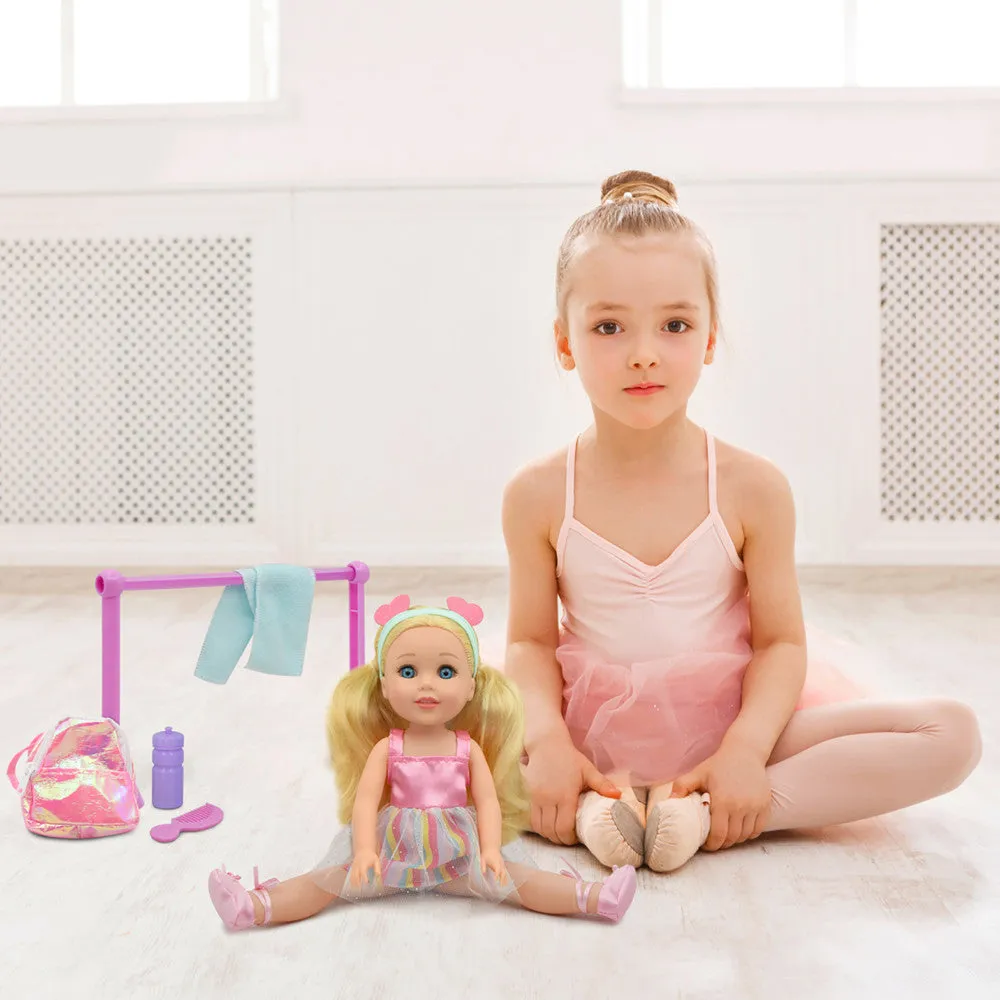 Style Dreamers 14" Ballet Set - Blonde Hair Hard Body Doll