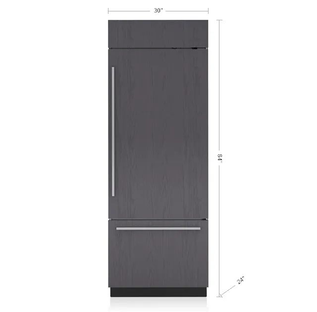 Sub-Zero CL3050UIDOR 30" Classic Over-And-Under Refrigerator/Freezer With Internal Dispenser - Panel Ready