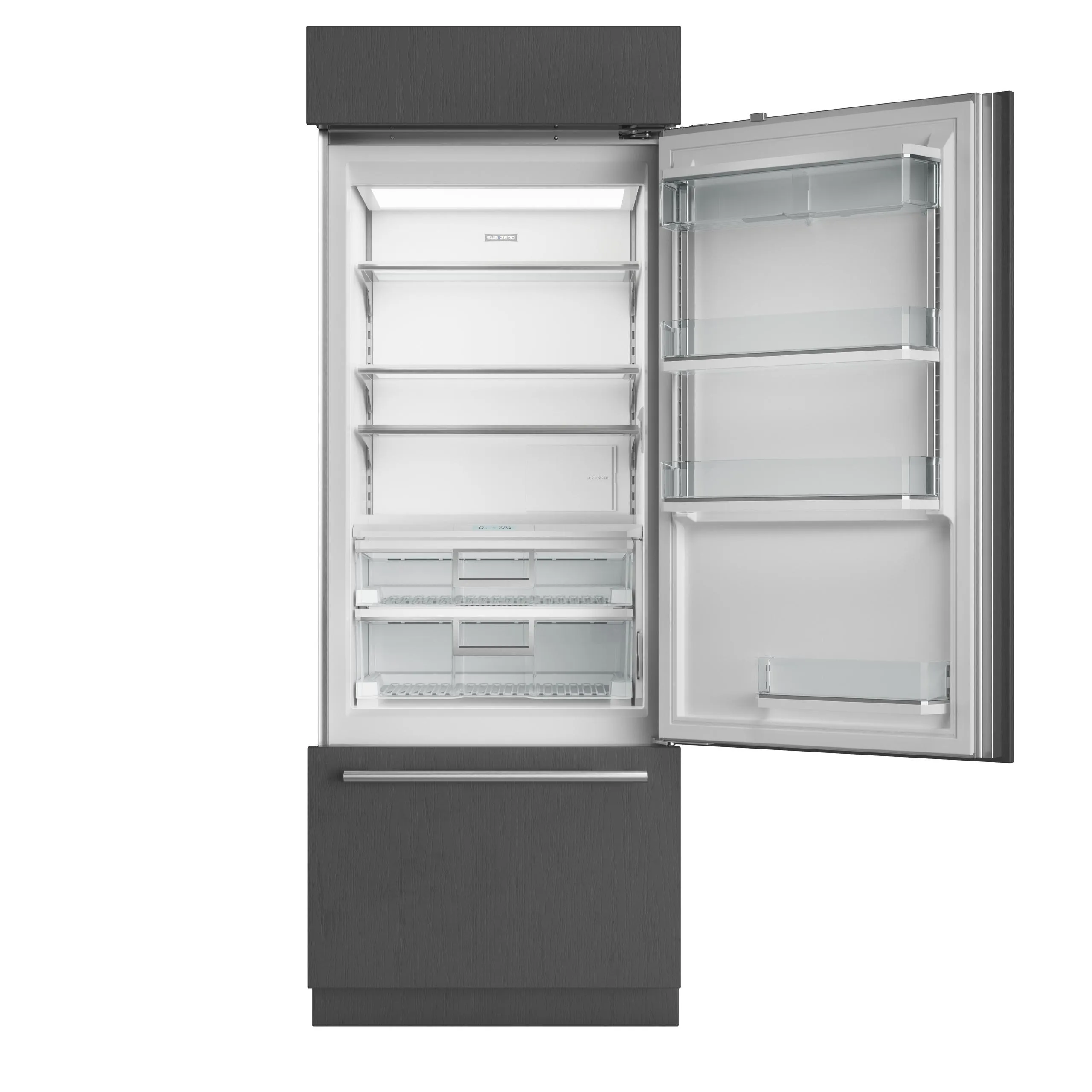 Sub-Zero CL3050UIDSPR 30" Classic Over-And-Under Refrigerator/Freezer With Internal Dispenser