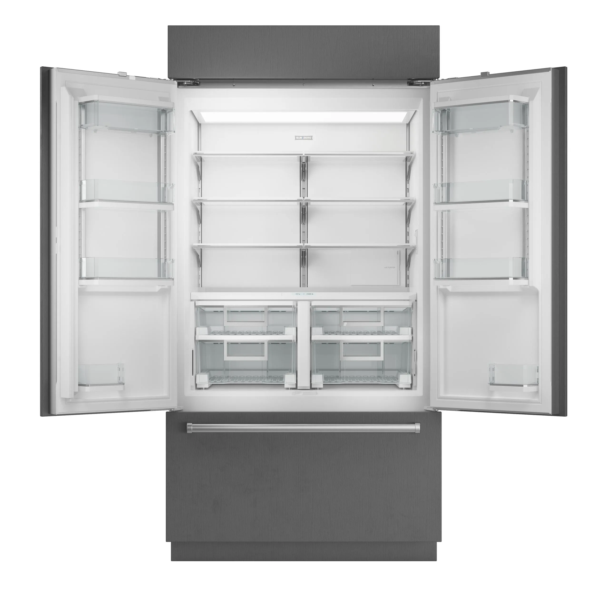 Sub-Zero CL4250UFDIDO 42" Classic French Door Refrigerator/Freezer With Internal Dispenser - Panel Ready