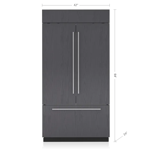 Sub-Zero CL4250UFDIDO 42" Classic French Door Refrigerator/Freezer With Internal Dispenser - Panel Ready