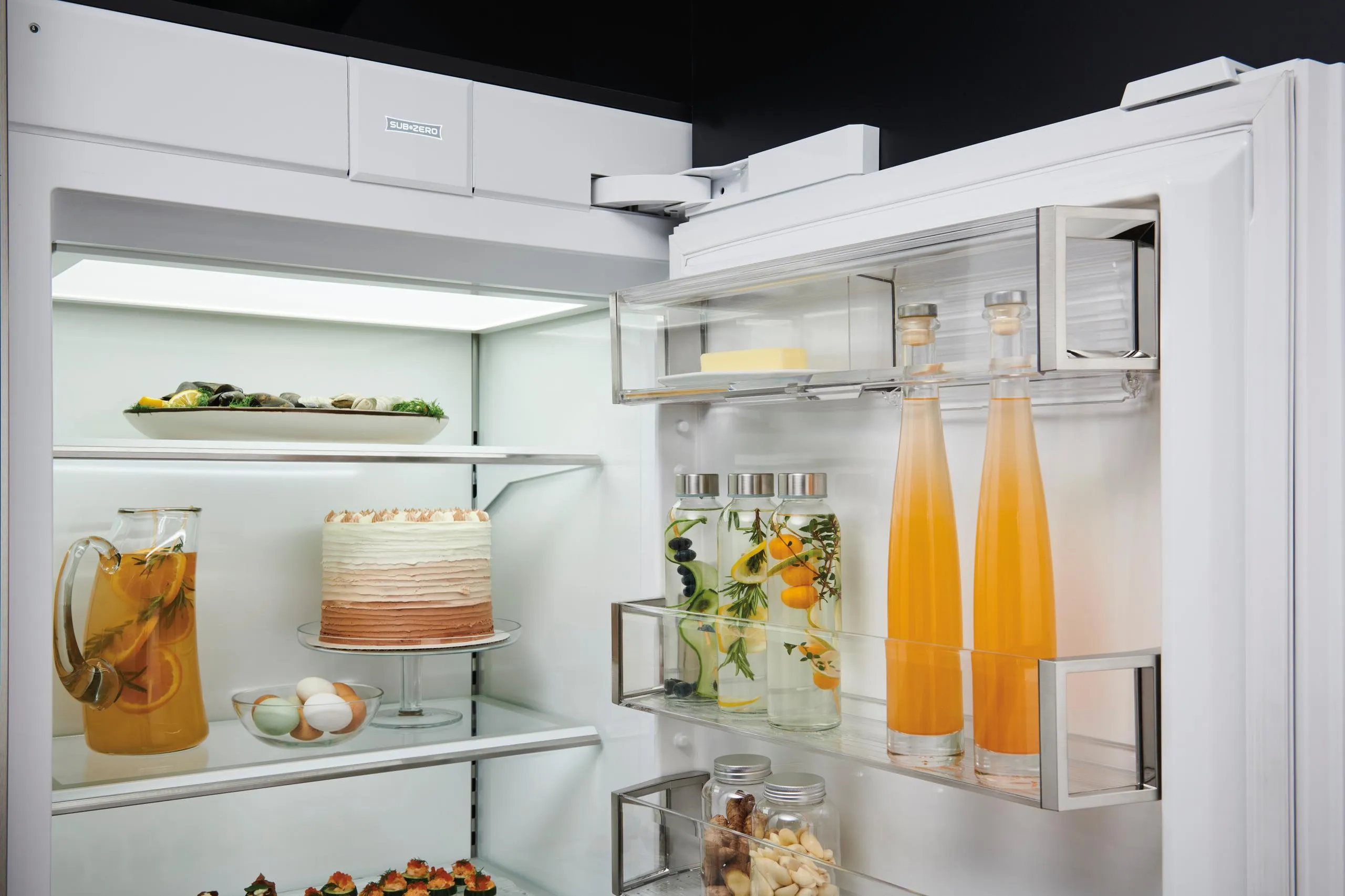 Sub-Zero DEC3050RR 30" Designer Column Refrigerator - Panel Ready