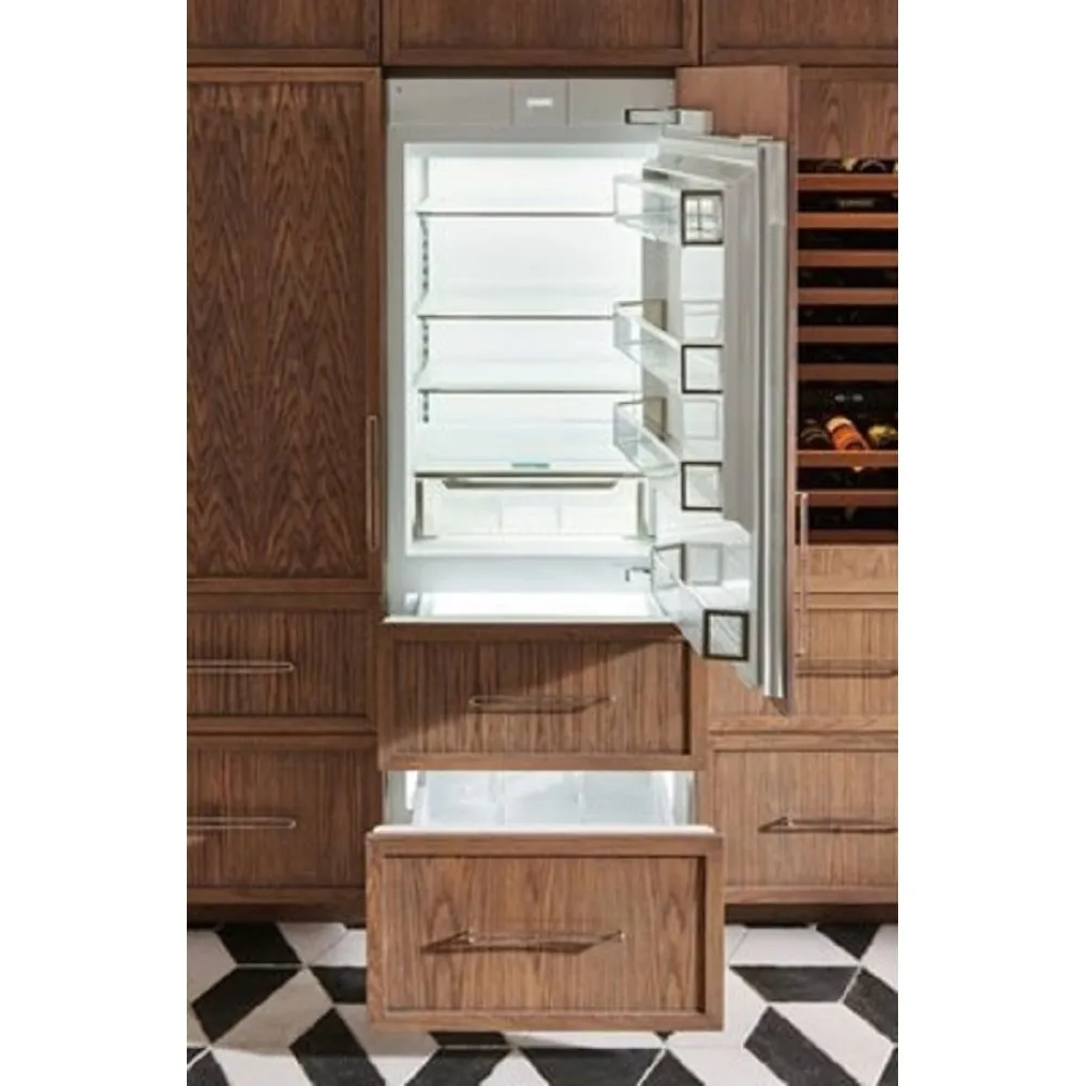Sub-Zero DET3050R/R 30" Designer Over-and-Under Refrigerator - Panel Ready
