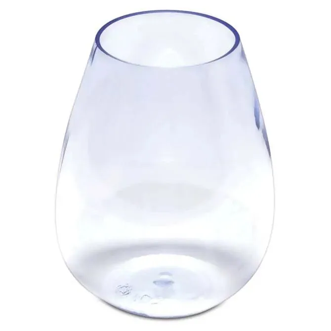 Transparent Tear Drop Glass - 3.8oz