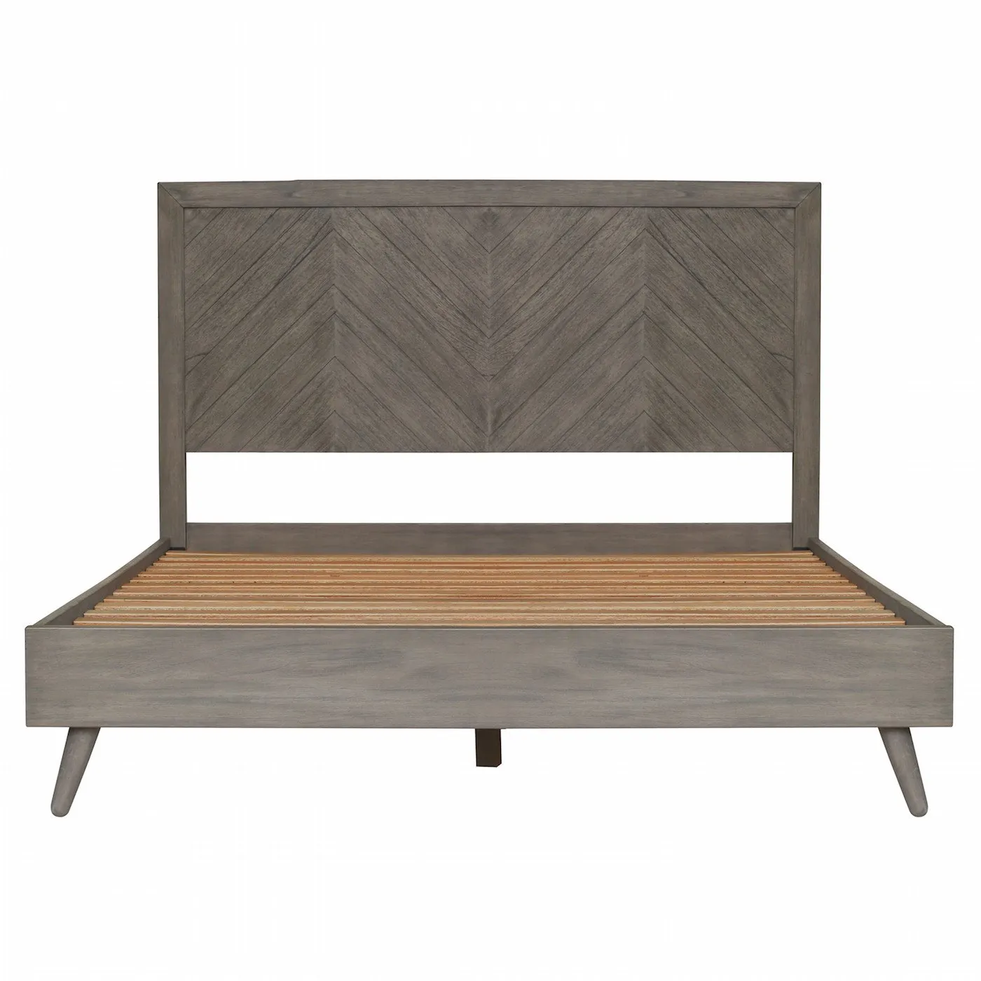 Vanowen Queen Size Bed SMOKE