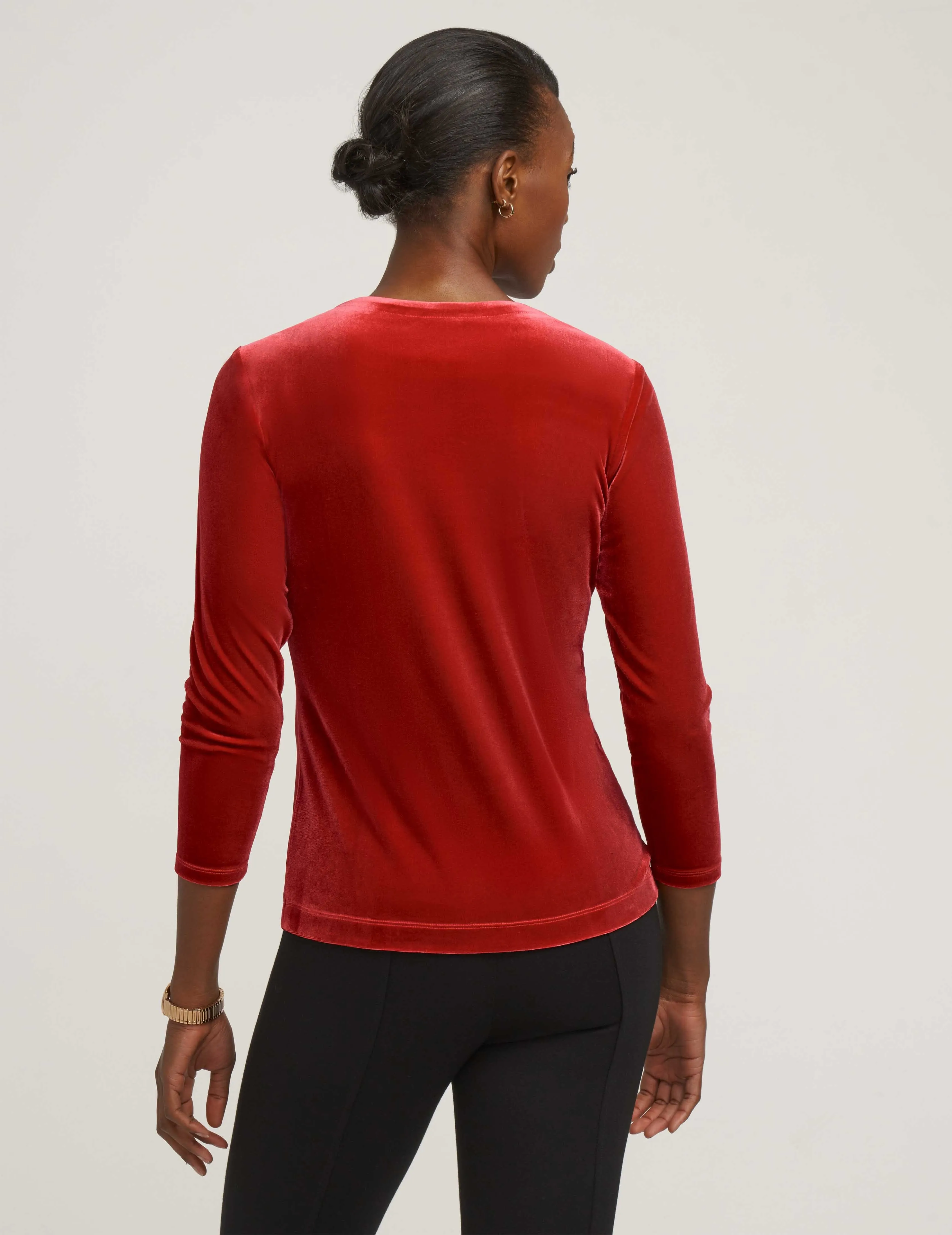 Velour Envelope Top- Sale