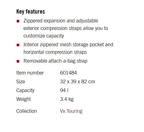 Victorinox VX Touring Wheeled Duffel Large